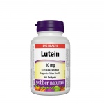 ЛУТЕИН капсули 10 мг. 60 броя / WEBBER NATURALS LUTEIN