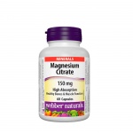 МАГНЕЗИЕВ ЦИТРАТ капсули 150 мг. 60 броя / WEBBER NATURALS MAGNESIUM CITRATE