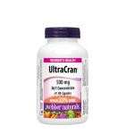 УЛТРА КРАН ЧЕРВЕНА БОРОВИНКА капсули 500 мг. 80 броя / WEBBER NATURALS ULTRA CRAN CRANBERRY