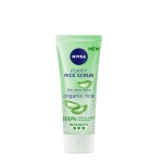 НИВЕА ОРИЗОВ СКРАБ ЗА ЛИЦЕ С БИО АЛОЕ ВЕРА ЗА СМЕСЕНА КОЖА 75 мл. / NIVEA PURIFY RISE SCKUB WITH BIO ALOE VERA & ORGANIC RISE FOR COMBINATION SKIN