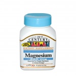 МАГНЕЗИЙ таблетки 250 мг. 110 броя / 21ST CENTURY MAGNESIUM