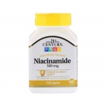 НИАЦИНАМИД таблетки с удължено освобождаване 500 мг. 110 броя / 21ST CENTURY NIACINAMIDE prolonged - release tablets 500 mg. 110
