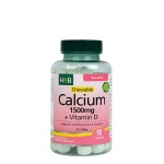КАЛЦИЙ + ВИТАМИН D3 дъвчащи таблетки 90 броя / HOLLAND & BARRETT CALCIUM + VITAMIN D3