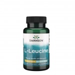 СУОНСЪН ЧИСТ L-ЛЕВЦИН капсули 500 мг. 60 броя / SWANSON AJIPURE L-LEUCINE