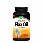 ЛЕНЕНО МАСЛО 57% ALA капсули 1300 мг 100 броя / NATURE'S WAY FLAX OIL