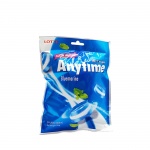 ТВЪРДИ БОНБОНИ С ВКУС НА МЕНТА 74 гр. / LOTTE ANYTIME SUGAR FREE XYLITOL CANDY MINT 