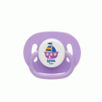 УИ БЕЙБИ НЕПРОЗРАЧНА ЗАЛЪГАЛКА ПРАВА 18+ месеца 831 / WEE BABY OPAQUE OVAL BODY ROUND TEAT SOOTHER 18 + month 831