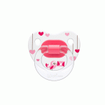 УИ БЕЙБИ ОРТОДОНТСКА ЗАЛЪГАЛКА PATTERNED 0-6 месеца 833 / WEE BABY PATTERNED ORTHODONTICAL SOOTHER 0 - 6 months 833