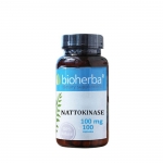 БИОХЕРБА НАТОКИНАЗА капсули 100 мг. 100 броя / BIOHERBA NATTOKINASE