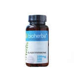 БИОХЕРБА L-ГЛУТАТИОН капсули 100 мг. 100 броя / BIOHERBA L - GLUTATHIONE