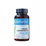 БИОХЕРБА ЧЕРЕША КОНЦЕНТРАТ капсули 270 мг. 100 броя / BIOHERBA CHERRY CONCENTRATE