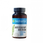 БИОХЕРБА ИСОП капсули 330 мг. 100 броя / BIOHERBA HYSSOP HERB