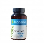 БИОХЕРБА ГЛИЦИН капсули 660 мг. 100 броя / BIOHERBA GLYCINE