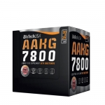 БИОТЕЧ AAKG (L - АРГИНИН АЛФА КЕТОГЛУТАРАТ) 7800 BOX ОВКУСЕН 25 мл. 20 броя / BIOTECH AAKG 7800 BOX FLAVOURED