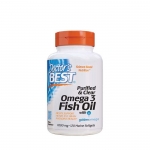 ДОКТОР'С БЕСТ ОМЕГА 3 капсули 1000 мг. 180 броя / DOCTOR'S BEST OMEGA 3 FISH OIL