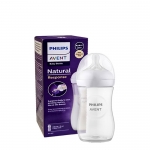 ШИШЕ NATURAL RESPONSE + БИБЕРОН 330 мл. 3+ / AVENT NATURAL RESPONSE BOTTLE + PACIFIER