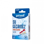 ГЕТУЕЛ ВОДОУСТОЙЧИВИ ПЛАСТИРИ 3 размера 10 броя / GETWELL WATER RESISTANT PATCHES 3 SIZES