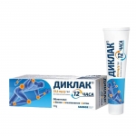 ДИКЛАК 12 ЧАСА гел 23.2 мг/г 50 г / SANDOZ DICLAC 12 h 23,3 mg/g gel 50 g