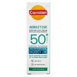 КАРОТЕН СЕНЗИТИВ СЛЪНЦЕЗАЩИТЕН КРЕМ ЗА ЛИЦЕ 4D SPF50+ 50 мл / CARROTEN SENSITIVE SUN CARE FACE CREAM 4D SPF50+