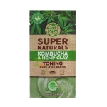 УСПОКОЯВАЩА ПИЛИНГ МАСКА ЗА ЛИЦЕ С КОМБУЧА И КАНАБИС 10 г / EARTH KISS KOMBUCHA AND CANNABIS TONING PEEL OFF MASK 