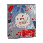 ЛОВАРЕ ЧАЙ АСОРТИ WINTER ASSORTED филтър 4 вида х 8 броя / LOVARE WINTER ASSORTED tea bags 4 х 8