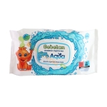 МОКРИ КЪРПИ БЕБЕЛАН АКВА С 99.6% пречистена вода 64 броя / BEBELAN AQUA 99.6% WATER WET WIPES