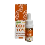 ХЕРБАЛ ГЛОУ CBD МАСЛО 10% ПОРТОКАЛ 10 мл / HERBAL GLOW CBD OIL 10% ORANGE