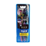ЧЕТКА ЗА ЗЪБИ ОРАЛ - Б BLACK МЕДИУМ 3 броя / PROCTER & GAMBLE ORAL-B BLACK TOOTHBRUSH MEDIUM