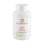 ЦИНК БИСГЛИЦИНАТ таблетки 25 мг 365 броя / VITA WORLD ZINC