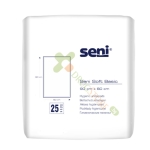 ЧАРШАФИ СЕНИ СОФТ БЕЙСИК 90 см / 60 см 25 броя / SENI SOFT BASIC UNDERPADS 90 cm / 60 cm