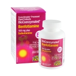 НАТУРАЛ ФАКТОРС ВИТАМИН B1 (БЕНФОТИАМИН + СУЛБУТИАМИН) капсули 60 броя / NATURAL FACTORS VITAMIN B1 (BENFOTIAMINE + SULBUTIAMINE)