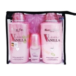 БЕТИНА БАРТИ КОМПЛЕКТ ВАНИЛА ЛОВ ДУШ-ГЕЛ 500 мл + ЛОСИОН ЗА ТЯЛО 500 мл + РОЛ ОН 50 мл / BETTINA BARTY LOVE VANILLA SET BODY LOTION, SHOWER GEL AND ROLL ON