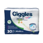 ЧАРШАФИ ГИГЪЛС 90/180 см 30 броя / GIGGLES SHEETS 90/180 