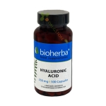БИОХЕРБА ХИАЛУРОНОВА КИСЕЛИНА + РИБОФЛАВИН капсули 100 броя / BIOHERBA HYALURONIC ACID + RIBOFLAVIN 