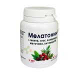 МЕЛАТОНИН+МЕНТА + ГЛОГ+ВАЛЕРИАН+МАТОЧИНА+B6 таблетки 60 броя / ARO LIFE MELATONIN+PEPPERMINT+HAWTHORN + VALERIAN+LEMON BALM+B6 