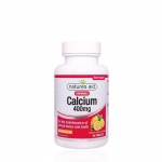 КАЛЦИЙ дъвчащи таблетки 400 мг. 60 броя / NATURES AID CALCIUM chewable tablets