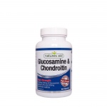 ГЛЮКOЗАМИН + ХОНДРОИТИН таблетки  90 броя / NATURES AID GLUCOSAMINE + CHONDROITIN