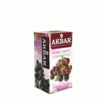ЧЕРЕН ЧАЙ КАСИС АКБАР филтър 20 броя / AKBAR BLACKCURRANT FLAVOURED BLACK TEA