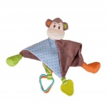 МЕКА УСПОКОЯВАЩА ИГРАЧКА МАЙМУНКА БИГДЖИГС BB525 / BIGJIGS TOYS CHEEKY MONKEY COMFORTER BB525