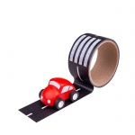 ТИКСО - УЛИЦА С ДЪРВЕНА КОЛИЧКА БИГДЖИГС BJ423 / BIGJIGS TOYS ROADWAY TAPE WITH WOODEN CAR BJ423