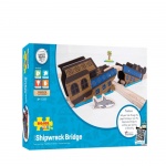 КОРАБОКРУШЕНСКИ МОСТ БИГДЖИГС BJT264 / BIGJIGS TOYS SHIPWRECK BRIDGE BJT264