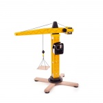 ДЪРВЕН ВЪРТЯЩ СЕ КРАН БИГДЖИГС T0411 / BIGJIGS TOYS CRANE T0411