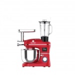 ПЛАНЕТАРЕН КУХНЕНСКИ РОБОТ / MAXCHEF PLANETARY FOOD PROCESSOR DELUXE RED