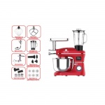 ПЛАНЕТАРЕН КУХНЕНСКИ РОБОТ / MAXCHEF PLANETARY FOOD PROCESSOR DELUXE RED