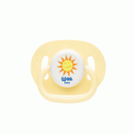 УИ БЕЙБИ НЕПРОЗРАЧНА ЗАЛЪГАЛКА ПРАВА 18+ месеца 831 / WEE BABY OPAQUE OVAL BODY ROUND TEAT SOOTHER 18 + month 831