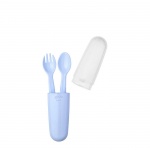 УИ БЕЙБИ КОМПЛЕКТ ЛЪЖИЧКА И ВИЛИЧКА В КУТИЯ / WEE BABY CUTLERY SET 