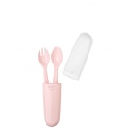 УИ БЕЙБИ КОМПЛЕКТ ЛЪЖИЧКА И ВИЛИЧКА В КУТИЯ / WEE BABY CUTLERY SET 