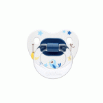 УИ БЕЙБИ ОРТОДОНТСКА ЗАЛЪГАЛКА PATTERNED 6-18 месеца 834 / WEE BABY PATTERNED ORTHODONTICAL SOOTHER 6 - 18 months 834
