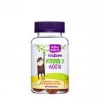  KIDZOWN ВИТАМИН D3 600 IU ЗА ДЕЦА ГЪМИ желирани таблетки 60 броя / WEBBER NATURALS KIDZOWN VITAMIN D3 600 IU FOR KIDS