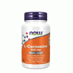 НАУ ФУДС Л - КАРНОЗИН капсули 500 мг. 50 броя / NOW FOODS L - CARNOSINE